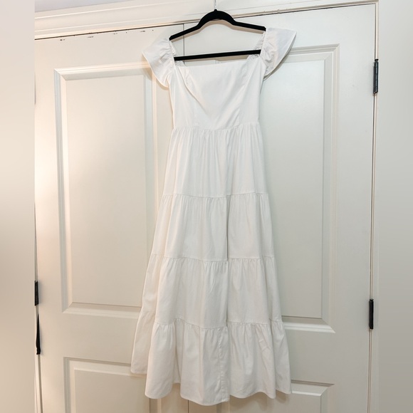 NWT Reformation Derek Tiered Maxi Dress - Picture 4 of 10